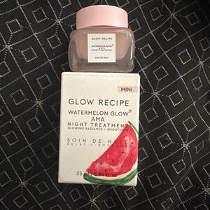 Glow recipe watermelon glow aha night treatment